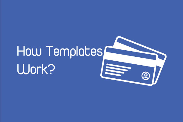 How templates work in Vast Customer Attribute app?